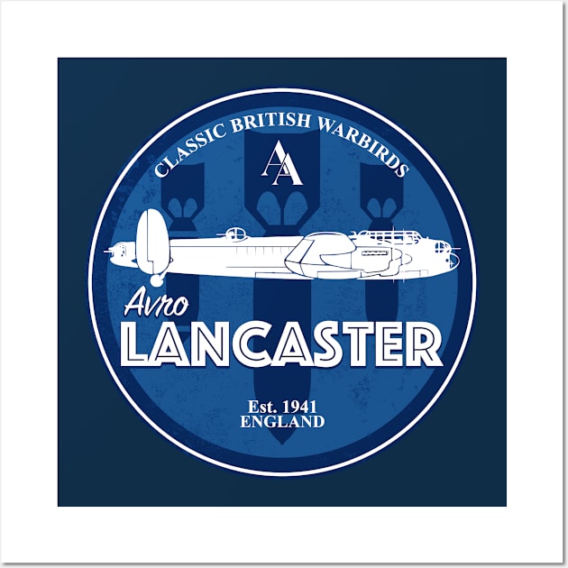 Avro Lancaster Wall Art by Tailgunnerstudios